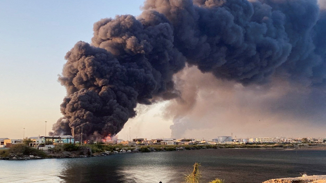 Yakin Sudan: Jiragen yaki marasa matuka sun yi luguden wuta a Port Sudan